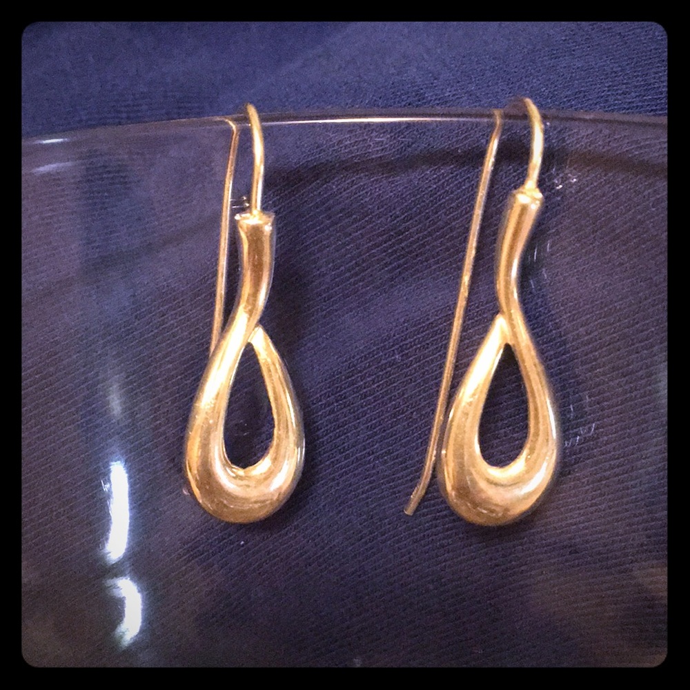 Silver earrings